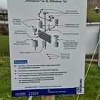 Hinweisschild zur Meteorlogische Messstation beim Klimaturm in St. Wilhelm (Bild: Michael Martin)